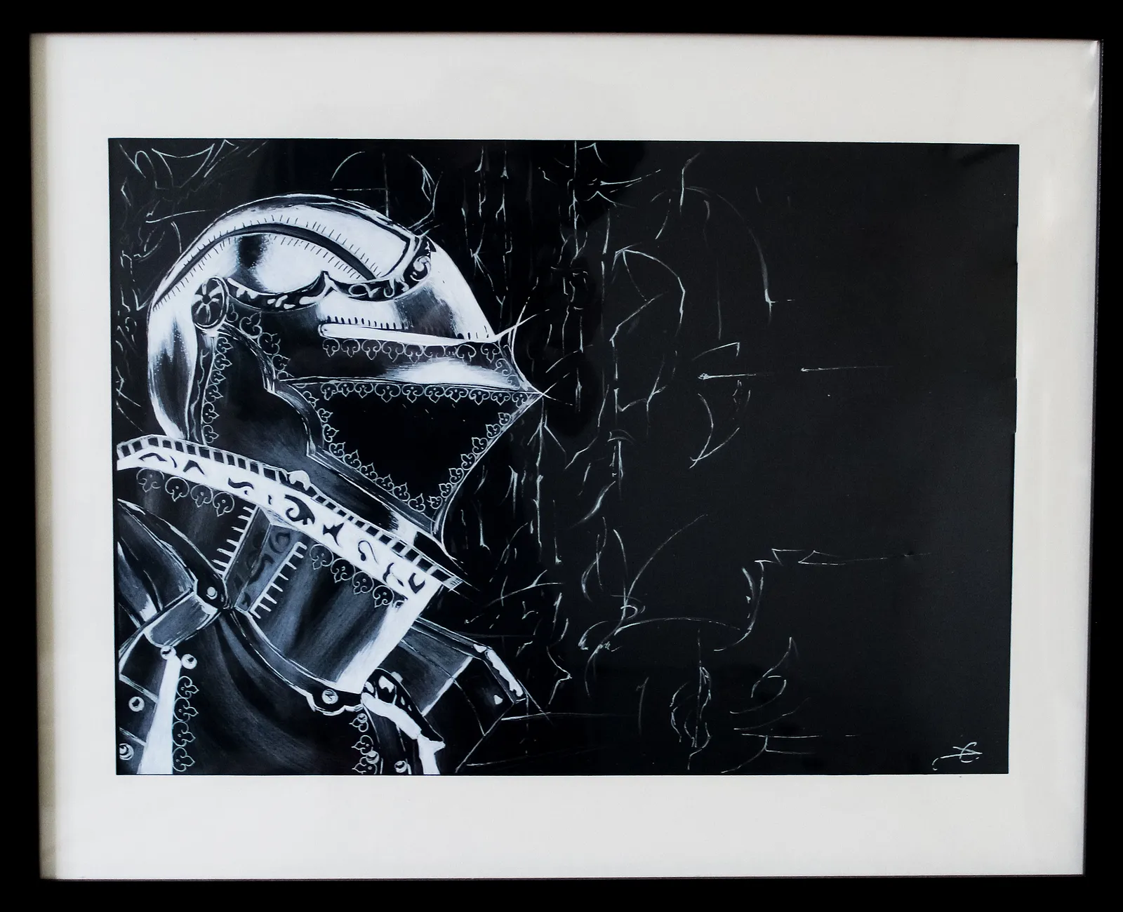Image of Save the world by Alina Sladkovska, size: 50/40, made of graphics on paper, Graphics medium, from Kyiv, part of the Graphics series, priced at $150