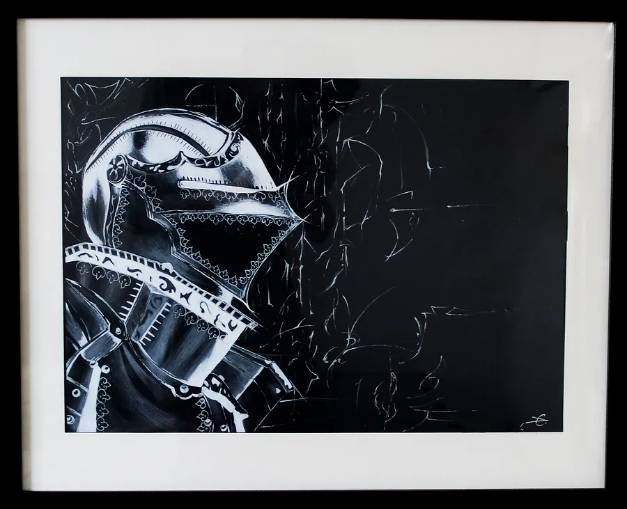 Image of Save the world by Alina Sladkovska, size: 50/40, made of graphics on paper, Graphics medium, from Kyiv, part of the Graphics series, priced at $150
